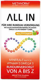 Metanorm All In, Verpackung